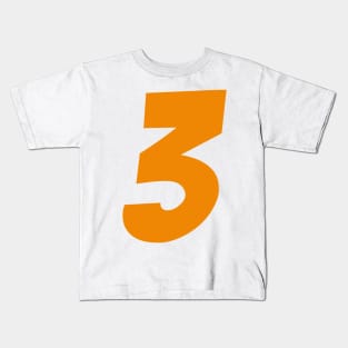 Daniel Ricciardo 3 - Driver Number Kids T-Shirt